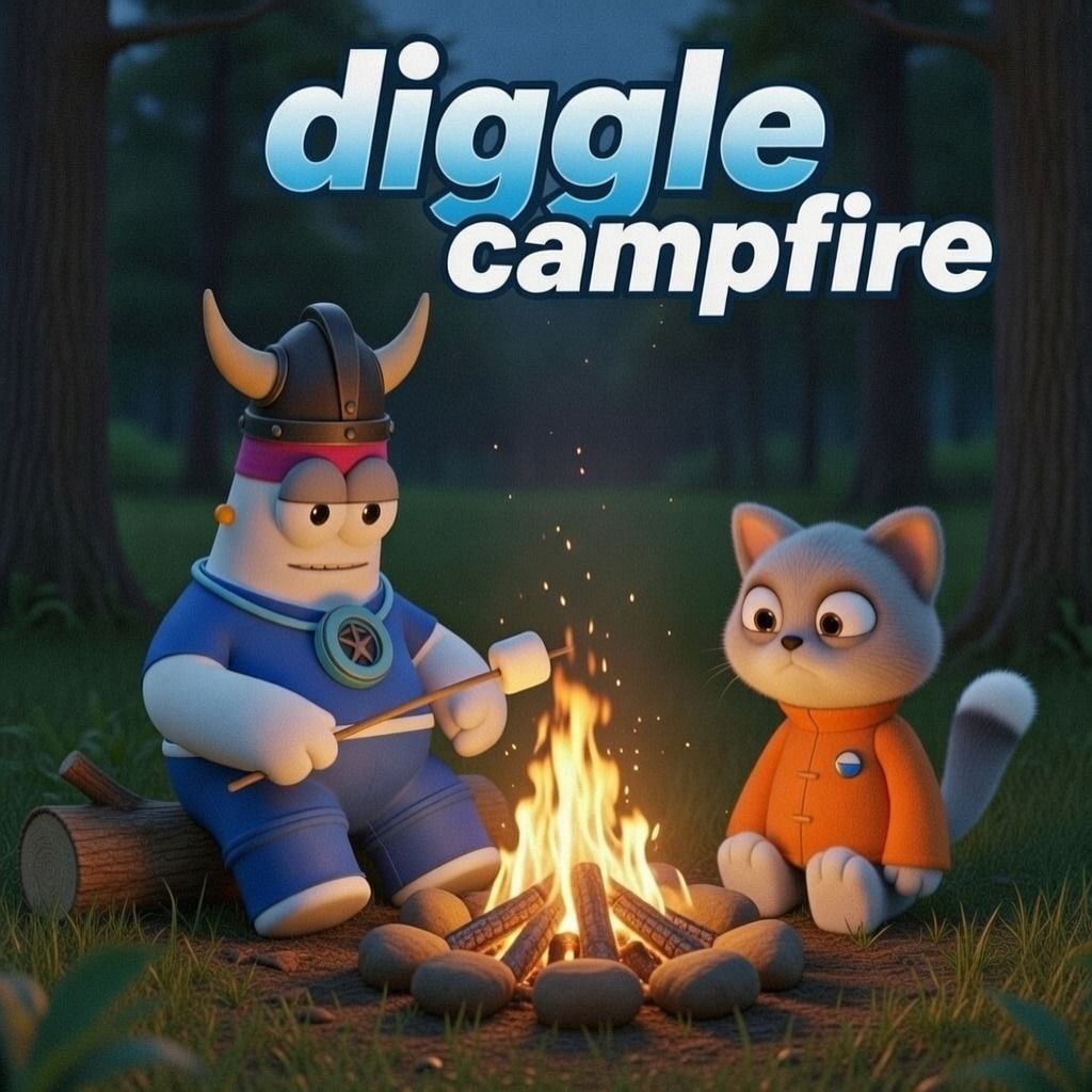 Mr. Diggle campfire